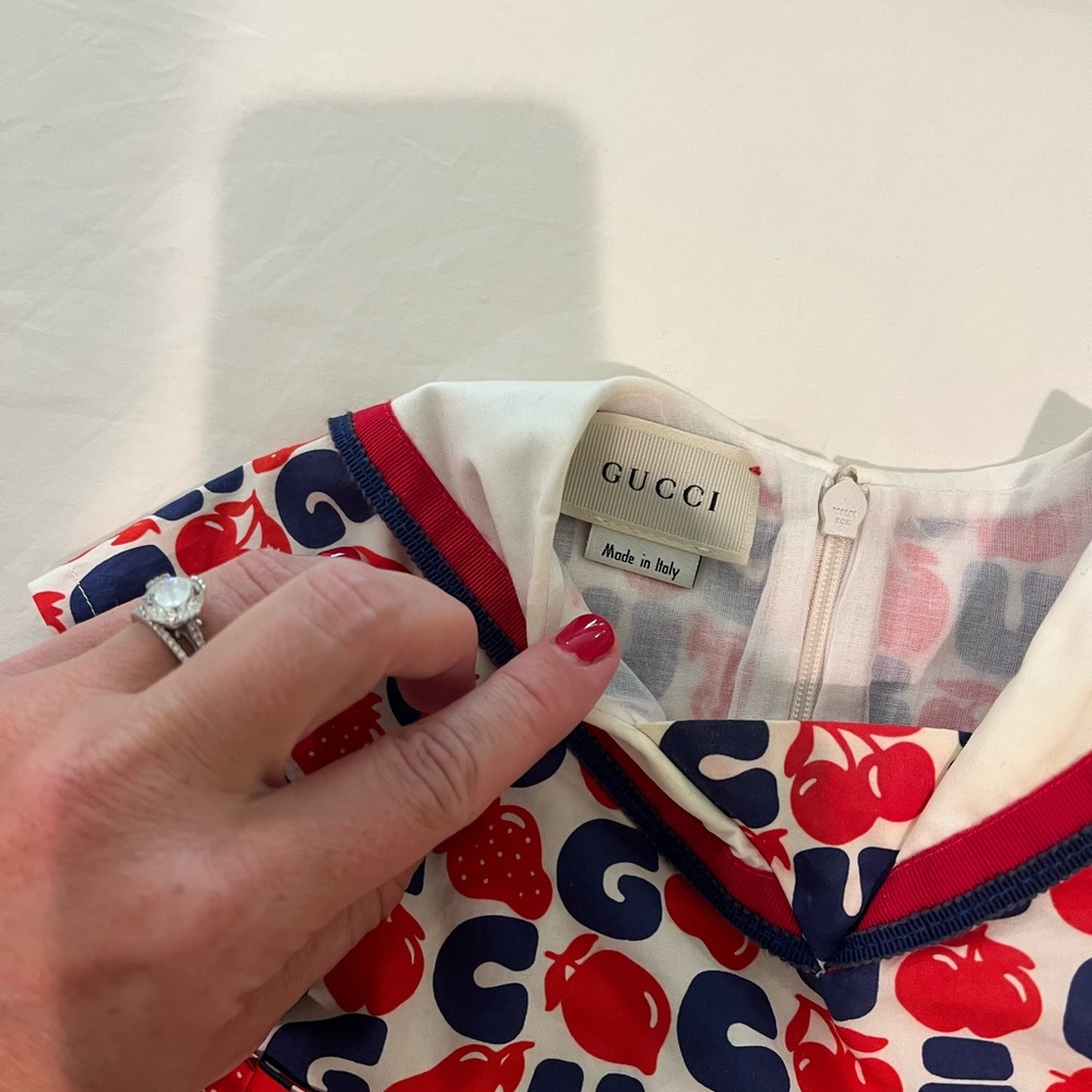Gucci children’s dress, 6-9 months. - Picture 2 of 5